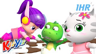 Stuck In The Mud + More | Best of KiiYii | Playtime | Kids Songs | Play and Sing with KiiYii