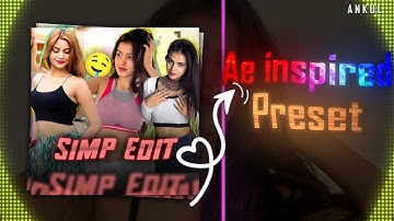 Raja ji ke dilwa Tut jai |  Ae Inspired Alight Motion Preset | Alight Motion Xml | Alight Motion