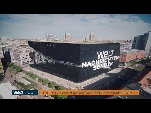 WELT News Intro - Version 6 (since October 2021) with weather in the new studio