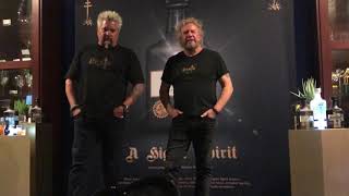 Guy Fieri and Sammy Hagar Tequila Name May 2019 Las Vegas Launch