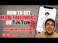 How To Get Followers on TikTok ( THIS FORMULA WORKS EVERY TIME)