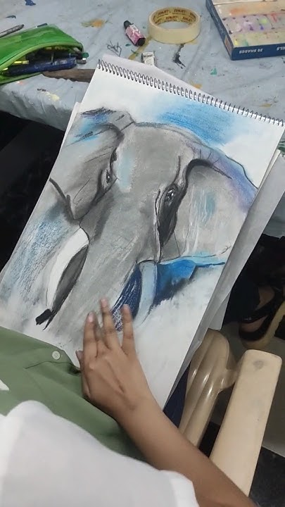 arr classes #pushpa2therulesongs #artwork #potrait #artclass # ... image.