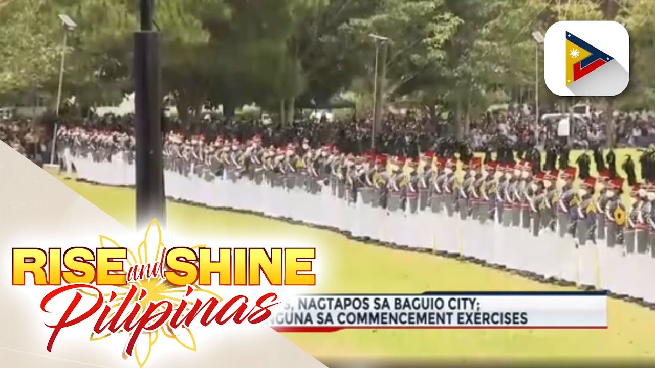 214 PMA Cadets, nagtapos sa Baguio City; Pres. Duterte, nanguna sa commencement exercises