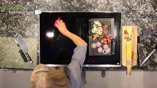 NEFF Induction Hob Cooking Demo - Cooking with Kensington Scott: Episode 4 Kate McBain