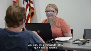 Los Centros de Recuperación por Desastre de FEMA