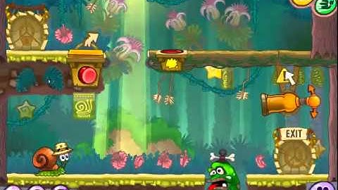 Snail Bob 8: Island Story -- Level 21 Walkthrough