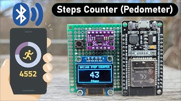 DIY ESP32-Based Pedometer | Real-Time Step Counting with BMI160 over ESP32 BLE