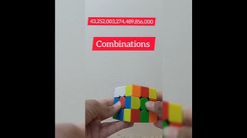How many combinations does the Rubik