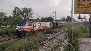 22542 ANVT - BSBS Garib Rath Express Crossing Chander Nagar || GZB WAP-5 30013  Navkirti  ||