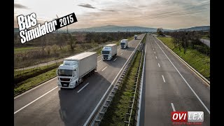 Bus Simulator 2015 #11 Highway fast- Ovilex Android IOS gameplay screenshot 4