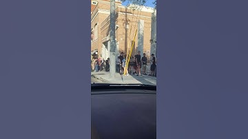 Thumbnail of Crowd lined up to see 3 Headed Monster #shorts #short #shortvideo #shortsvideo #subscribe #viral