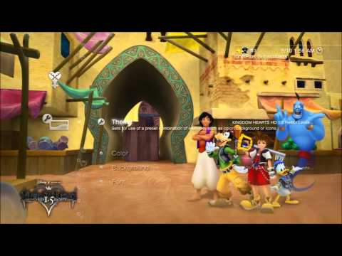 Kingdom Hearts 1.5 HD Remix PS3 Dynamic Theme