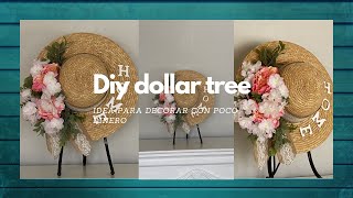 diy decor sombrero para el verano