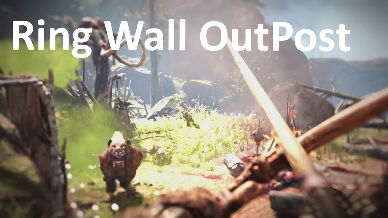 Far Cry Primal PS4 gameplay Ring Wall OutPost