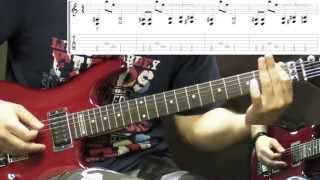 machine head - davidian - metal guitar lesson (with tabs)