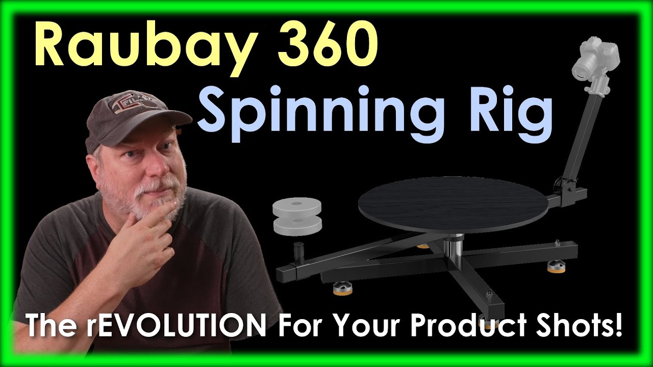 Raubay 360 Orbiting Spinner Camera Rig - Create A Completely New