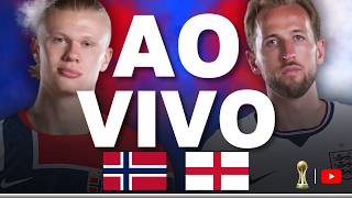 NORUEGA X INGLATERRA AO VIVO | HAALAND E HARRY KANE | COPA DO MUNDO 2026 | JOGO NA CAZE TV AO VIVO