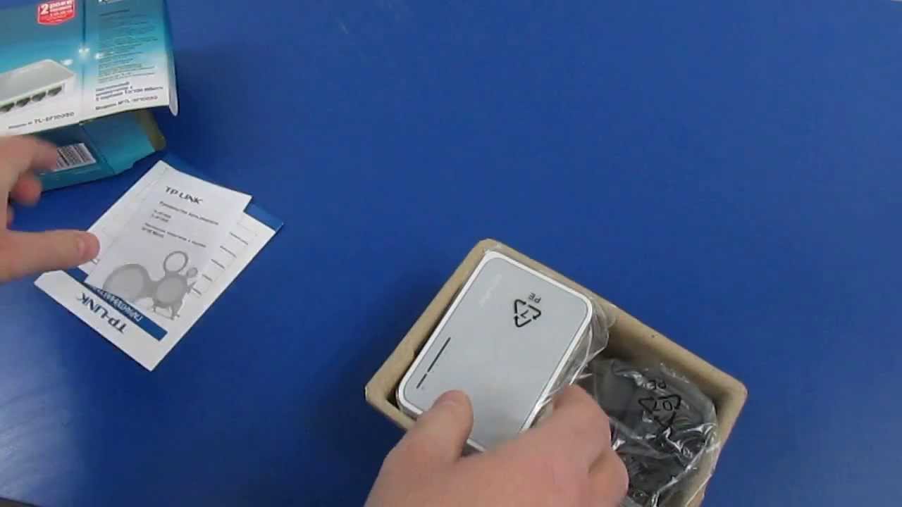 Коммутатор TP-LINK TL-SF1005D | unboxing