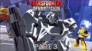 Transformers Devastation Part 3: Sideswipe's Pursuit of Megatron
