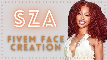 SZA FiveM Pretty Female Face Creation | Is It A Fail? | GTAV Character Makeover