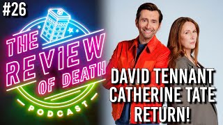 Review of Death Podcast #26 - David Tennant and Catherine Tate RETURN to Doctor Who
Listen to the podcast here:
Apple Podcasts - https://t.co/k9KhobQxY9?amp=1
Spotify - https://t.co/rgksAqDmKl?amp=1
Megaphone - https://cms.megaphone.fm/channel/rod
Review of Death Patreon - https://www.patreon.com/thereviewofdeath?fbclid=IwAR3d1em61_nl0E10tkNbND5SCX2tpfLI0vYR7S6fuqe71QY_ayA2vSKWilY
Matt, Jonathan and special guest, Ellie @tardis_monkey, discuss David Tennant and Catherine Tates return to Doctor Who in the wake of Ncuti Gatwas casting announcement, and also discuss how they became Doctor Who fans in light of new viewers joining the show for a new era...
Music by Karl Casey @ White Bat Audio
Follow The Review of Death on Twitter: https://twitter.com/ReviewofDeath
Subscribe to The Review of Death on YouTube: https://www.youtube.com/user/batmanmarch
#DoctorWho #DavidTennant #CatherineTate Review of Death Podcast #26 - David Tennant and Catherine Tate RETURN to Doctor Who