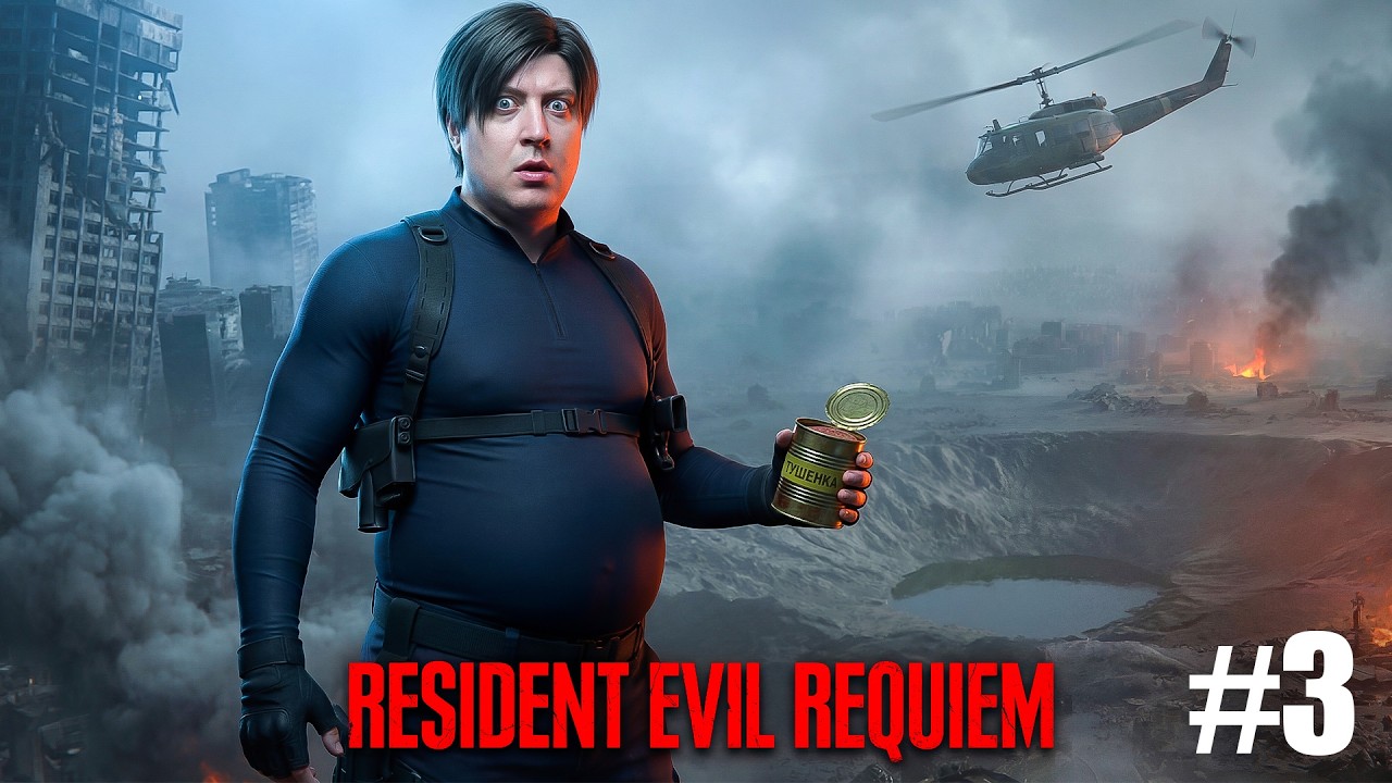 🧟 RESIDENT EVIL REQUIEM #3 — УЛЕТАЕМ В РАКУН СИТИ!