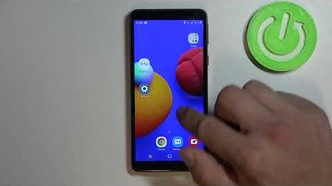 How to Attach Phone Icon to Home Screen in Samsung Galaxy M01 Core?