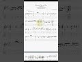 Menuet Op. 24 No.1 (Fernando Sor) for Classical Guitar