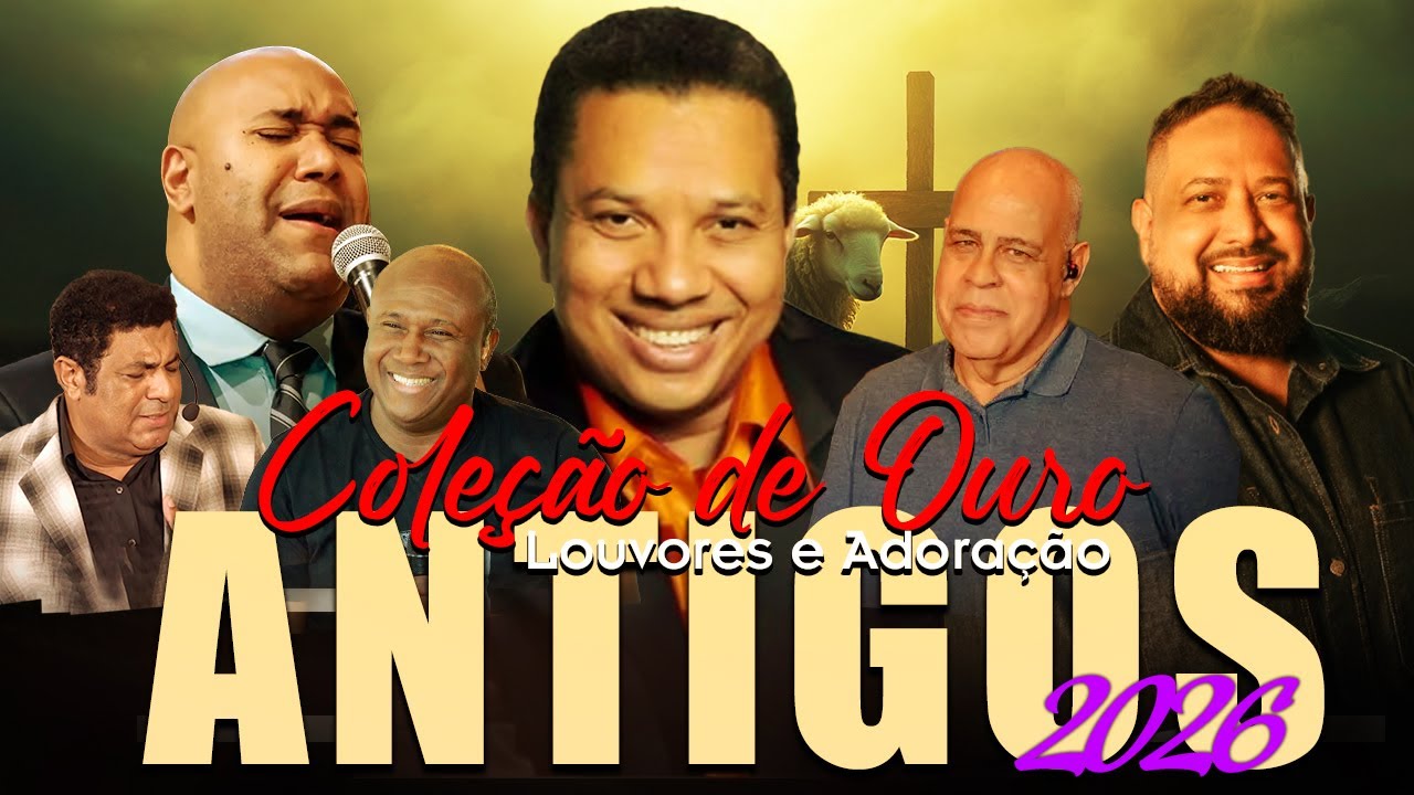 SÓ AS ANTIGOS - Coleção de Ouro || Irmão Lázaro, Marcos Antônio, Wagner Santos, Gerson Rufino ...