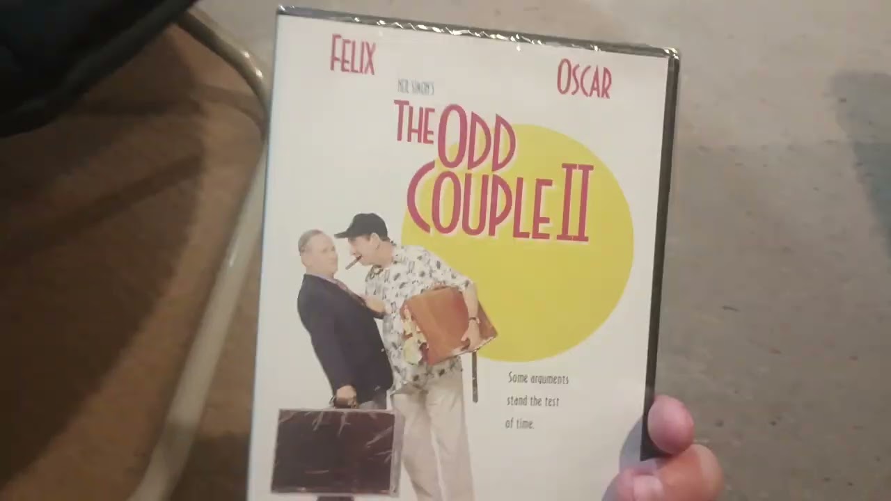 Me Unboxing The Odd Couple II 1998 DVD 