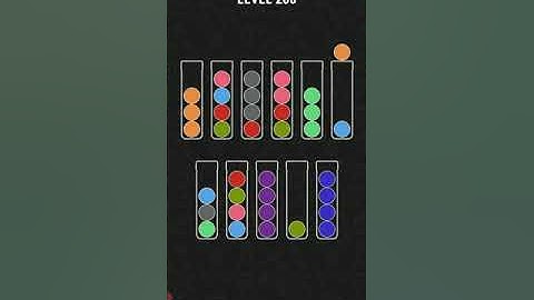 Ball sort puzzle level 208