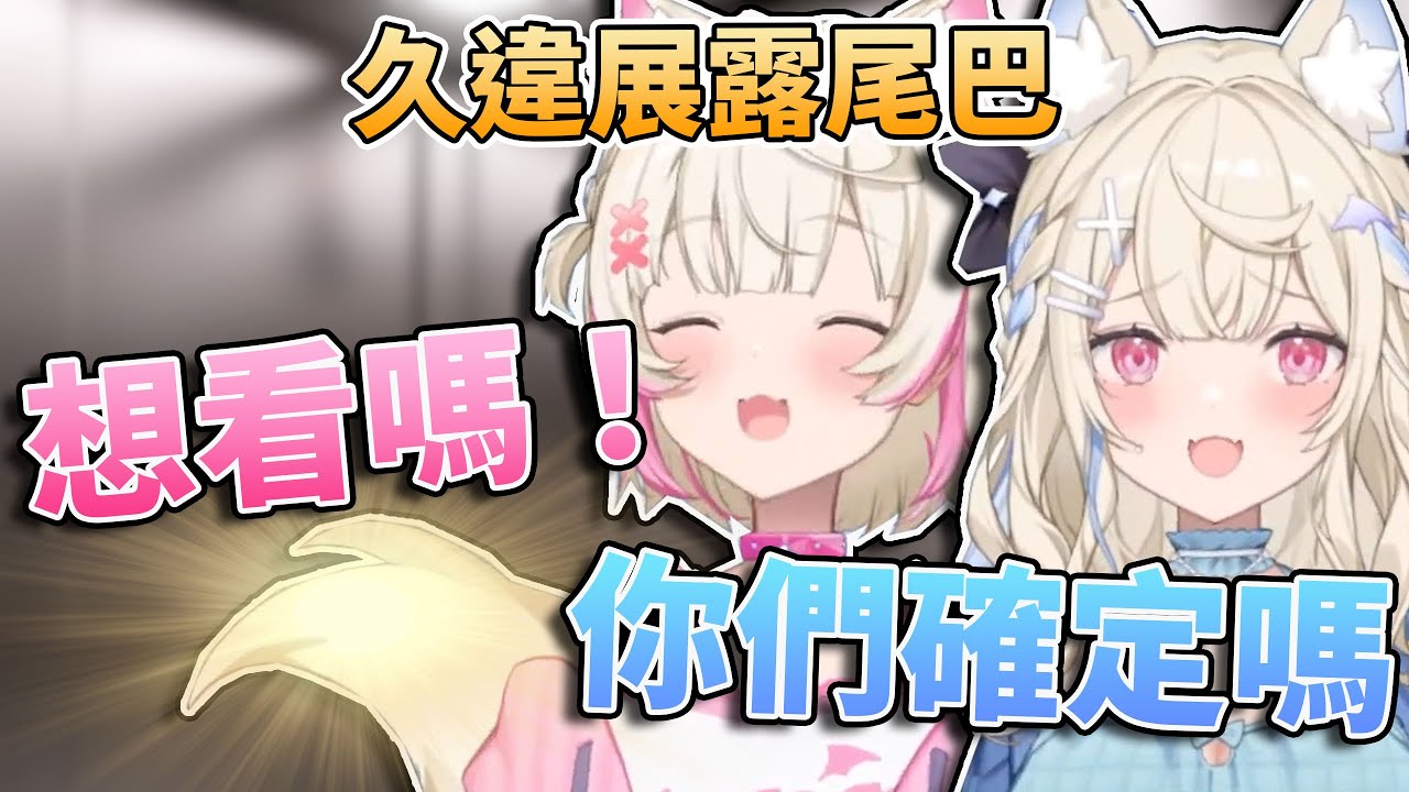 觀眾要求看FWMC的尾巴！✨姐姐的只有情緒激動時才會出現？🩵🩷在電梯被CC壁咚！！Biboo想在電梯裡亂跳？！😨【FUWAMOCO】 【Hololive中文精華】