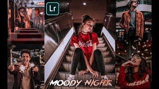 How To Edit Moody Night Presets | Free DNG | Moody Night |  Lightroom Mobile Free Presets screenshot 3