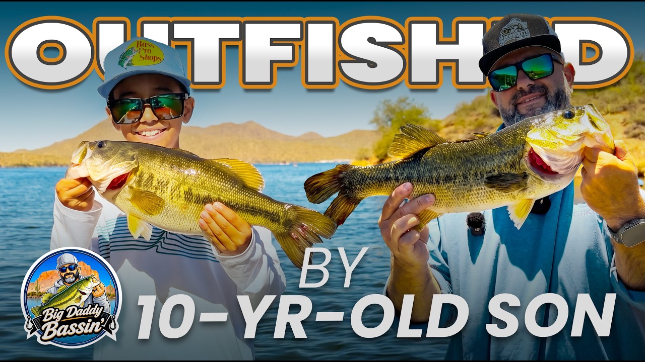 10-Yr-Old Son Outfishes Dad! | Chasing Desert Giants | Ep. 004 | Saguaro Lake | AZ Bass Fishing