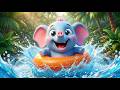 Paseo por el Río para los Elefantitos Juguetones 🐘 Canciones Infantiles y Rimas para Niños y Bebés