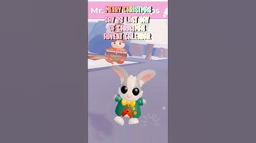 day 25 adopt me advent calendar MERRY CHRISTMAS GO CLAIM MR WHISPERPIPPS!! 🐾🛷 #adoptme