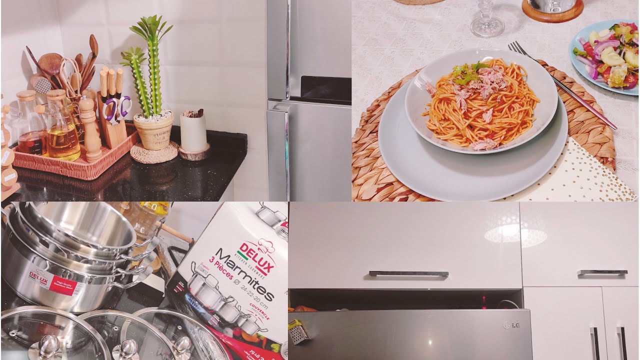 جولة في مطبخي الجديد ج2 راح تحبوه ❤️/كوني مبدعة في مطبخك/افكار للترتيب والتنظيم/ روتين مميز كله نشاط