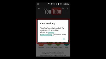 How To Fix Error Code  506 Of Google Play Applications