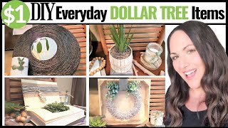 DIY ?1 * EVERYDAY * DOLLAR TREE items to create HIGH-END home decor | DOLLAR TREE Home DIYs 2021