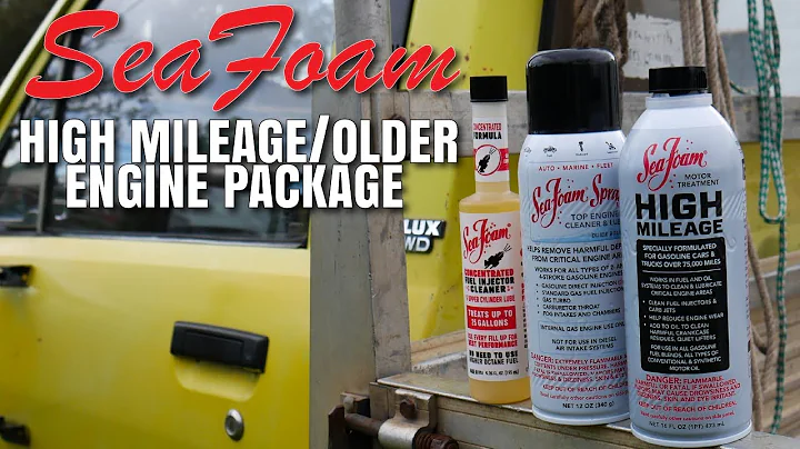 Seafoam High Mileage / Older Engine Package