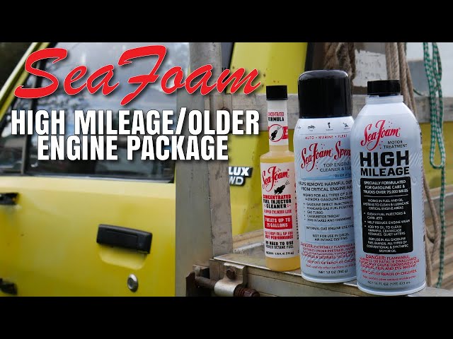 How to use new Sea Foam High Mileage Motor Treatment  Spoiler alert: Use  it in your 75,000-mile (or higher) vehicle the exact same way you use  regular Sea Foam Motor Treatment!