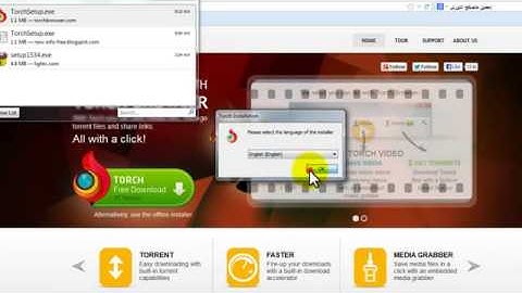 تحميل وتنصيب المتصفح تورج torch download