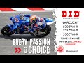 CZARNE I SREBRNE ŁAŃCUCHY D.I.D 520ZVM-X | 525ZVM-X | 530ZVM-X