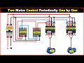 Two Motor Control Periodically One by One