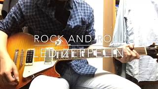 LED ZEPPELIN「ROCK AND ROLL（LIVE'73）」Jimmy Page Guitar Cover