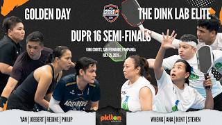 Golden Day  vs Dink Lab Elite | DUPR 16 SF | The Dink MiLP Philippines - North Luzon
