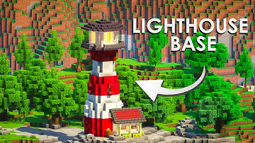 Simple Lighthouse Minecraft Build Tutorial