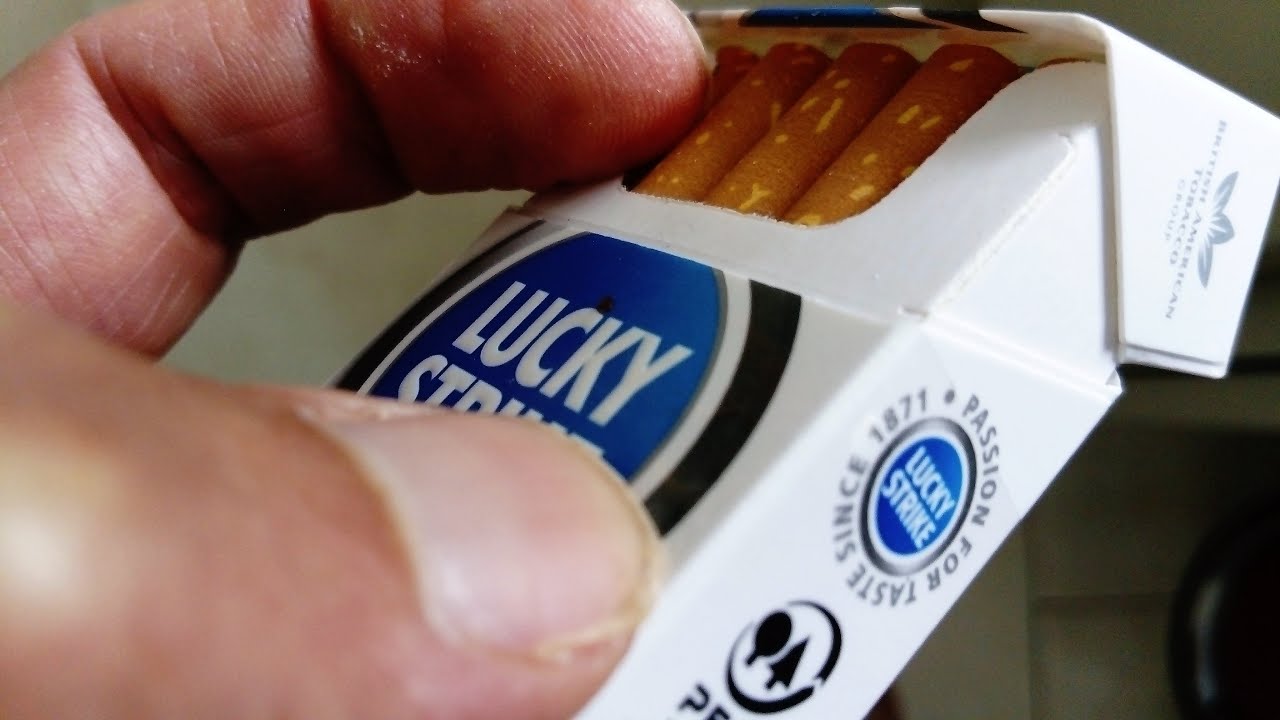 Lucky Strike Blue Cigarettes - A Study 