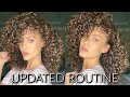 MY EASY UPDATED CURLY HAIR ROUTINE | The Glam Belle