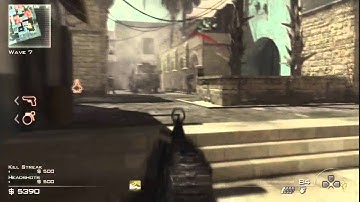 MW3 Survival on Seatown - Wave 25 (Solo) -  Part 1